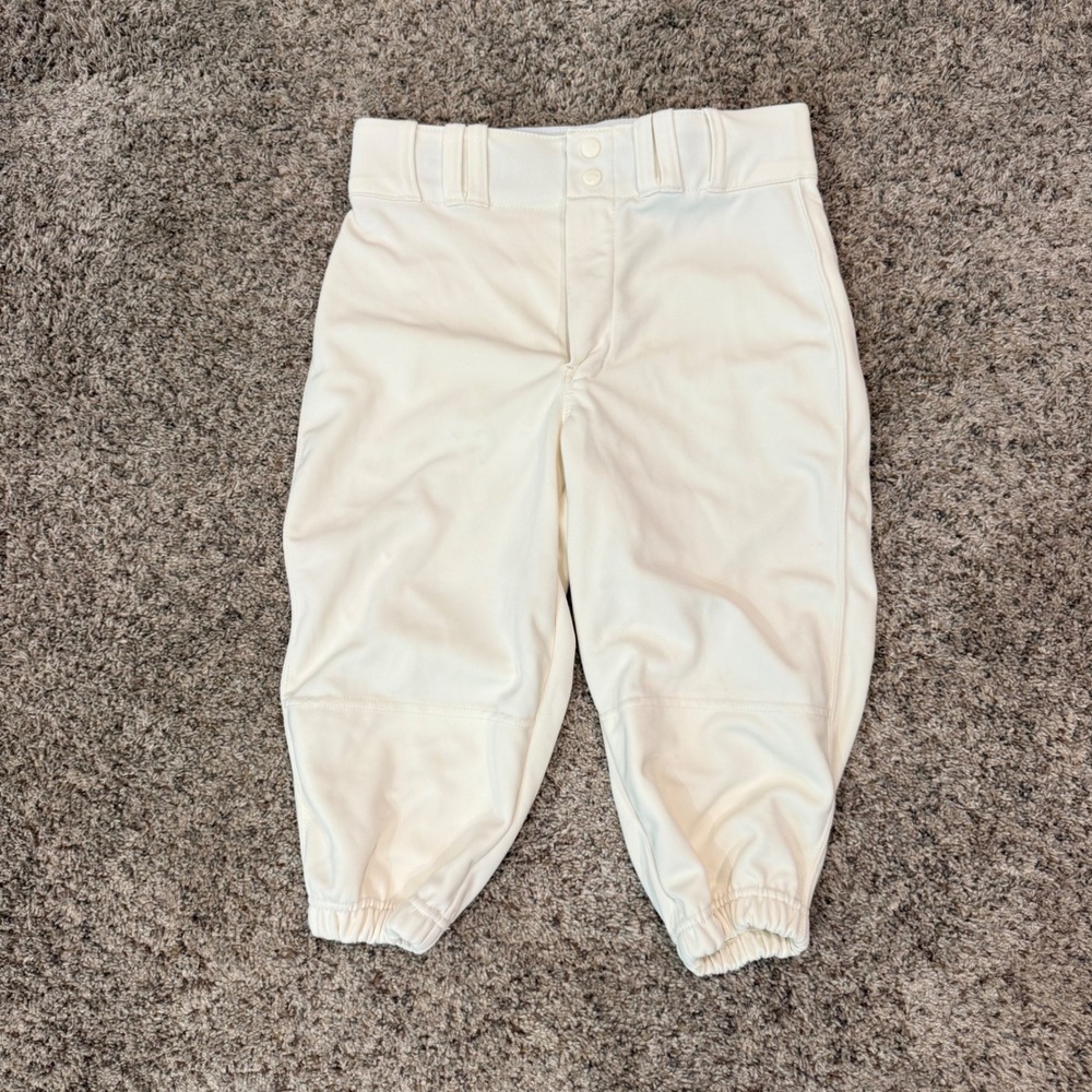 Champro Boys Triple Crown Baseball Knickers Cream Pants BP10Y Youth XL